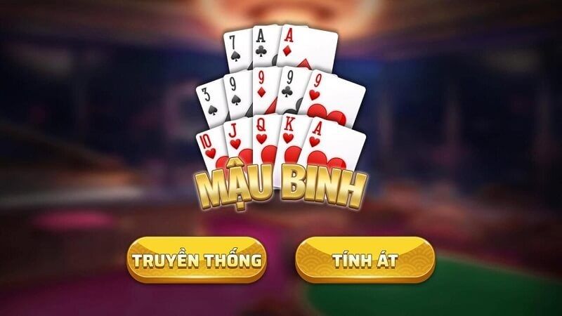 Các thể loại game bài mậu binh FM88